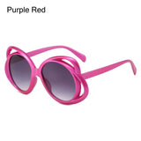 Lianfudai  Luxury Designer Floral Sunglasses Trendy Fun Fashion UV400 Rave Party Glasses Shades for Women Glasses