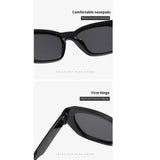 Lianfudai  New Fashion Cat Eye Sunglasses Men Women Vintage Irregular Gradient Eyewear Uv400 Shades Outdoor Small Frame Sun Glasses Glasses