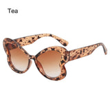 Lianfudai Remotenasa Candy Color Butterfly Sunglasses Stylish Gradient UV400 Shades Colorful Ladies Party Eyewear Glasses