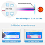 Lianfudai Anti Blue Light Reading Glasses For Women Men TR90 Flexible Frame Spring Hinge Computer Presbyopia Eyewear Female UV400