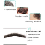 Lianfudai Lace False Beard Invisible A Handsome Man Real Hair Indispensable Fake Moustache Mustache Male Facial Hair