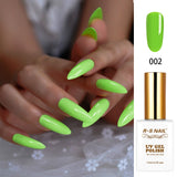 Lianfudai 15ml Gel Nail Polish Neon Color Nail Art Gel Polish UV Soak off Luminous Gel Lacquer Varnishes for Professional Manicure