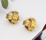 Lianfudai - Earrings Sets For Womens Stud Jewelry Korean Fashion Wholesale Gold Pendientes Designer Body Designer Luxury ear cuff