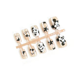 Lianfudai Children's Cat's Wear Cute Cartoon Mickey Mouse Nail Art