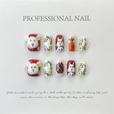 Lianfudai Armor Psychedelic Queen Mother Sier White Flash Nail Art