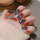 Lianfudai Armor Removable Fake Nails Thin Cute Nail Art