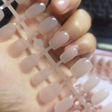 Lianfudai Code Tip Blush Gradient Prefabricated Wearing Short Long Nail Art