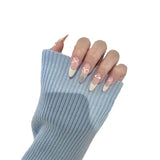 Lianfudai Beauty Handmade Wear Gentle Ballet Tip Nail Art