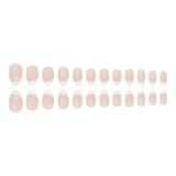 Lianfudai Beautiful French Pack Manicure Fake Patch Nail Art