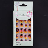 Lianfudai Children's Fake Nails Pieces Boxed Wear Armor Nail Art