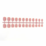 Lianfudai Children's Short Head Matte Shaped Piece Pieces Nail Art