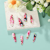 Lianfudai Chinese Style Wear Parrot Flower Stamen Nail Art