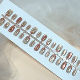 Lianfudai Batch Tip Printing Personalized Creative Three-dimensional Wear Flash Nail Art