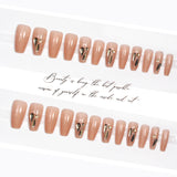 Lianfudai Beauty Piece Twilight Detachable Patch Waterproof Nail Art