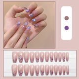 Lianfudai Beauty Piece Twilight Detachable Patch Waterproof Nail Art