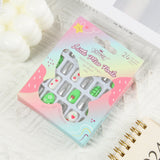 Lianfudai Children's Cartoon Wear Cute Pieces Adhesive Glitter Nail Art