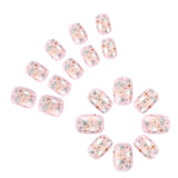 Lianfudai Bronzing Cloud Asterism Short Wear European Nail Art