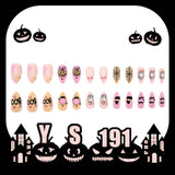 Lianfudai Cobweb Ghost Magic Pillow Manicure Festival Nail Art