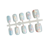 Lianfudai Aurora Jellyfish Cat Wear Handmade Prefabricated Film Full Size Nail Art