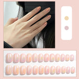 Lianfudai Beauty Piece Twilight Detachable Patch Waterproof Nail Art