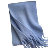 2000s fashion 2024 Winter New Simple All-Match Scarf Soft Glutinous Thick Warm Shawl High-Grade Retro Scarf