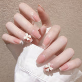 Lianfudai Armor High-grade Summer Finished Beauty Short Patch White Nail Art