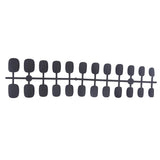 Lianfudai Children's Short Head Matte Shaped Piece Pieces Nail Art