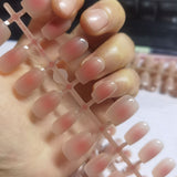 Lianfudai Code Tip Blush Gradient Prefabricated Wearing Short Long Nail Art