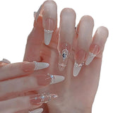 Lianfudai Beauty Handmade Wear Barlow Pearl Wedding Nail Art