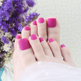 Lianfudai Boxed Finished Strip Frosted Matte Solid Nail Art