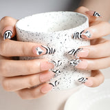 Lianfudai Bow Tip Alloy Spot Drill French Nail Art