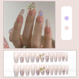 Lianfudai Beauty Piece Twilight Detachable Patch Waterproof Nail Art