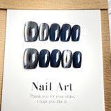 Lianfudai Adam Sweet Cool Hot Cat Short Finished Nail Art