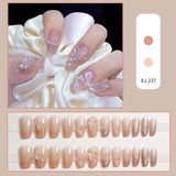 Lianfudai Beauty Piece Twilight Detachable Patch Waterproof Nail Art