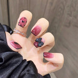 Lianfudai Armor Removable Fake Nails Thin Cute Nail Art