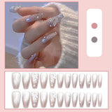 Lianfudai Beauty Piece Twilight Detachable Patch Waterproof Nail Art