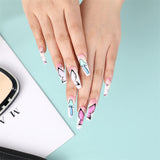 Lianfudai Ballet Big Head Mushroom Butterfly Wear Nail Stickers