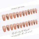 Lianfudai Beauty Piece Twilight Detachable Patch Waterproof Nail Art