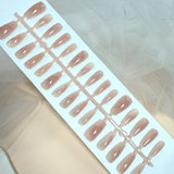 Lianfudai Batch Tip Printing Personalized Creative Three-dimensional Wear Flash Nail Art