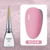 Lianfudai No.175 Gel Polish Baby Pink Nails Design UV Semi Permanent Manicure Nail Art Gel Varnishes Hybrid Need Base Gel Top Coat