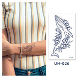 Lianfudai Manufacturer's Stock Of New Juice Tattoo Stickers, Popular In South Korea, Harajuku Waterproof Small Fresh Tattoo Stickers With