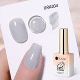 Lianfudai 15ml White Cat Magnetic Gel Super Bright Gorgeous Glitter Nail Polish Galactic Effect Moonlight Magnetic Gel Varnish