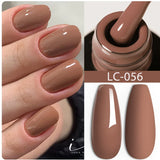 Lianfudai 7ML Jelly Pink Peach Quick Extension Gel Nail Polish Nude Transparent Color Finger Prolong Rubber Base Construction Gel