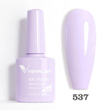 Lianfudai Venalisa Nail Gel Polish Jelly Color HEMA FREE Nude Pink Semi Permanent Soak Off UVLED Gel Nail Polish Sparkle Gel Varnish