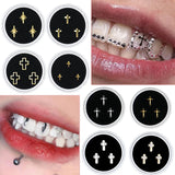 Lianfudai 3pcs Tooth Gems Dentaire Gems Dentaire Tand Steentjes Beauty Dental Crystal Teeth Jewelry Gem Tooth Decoration