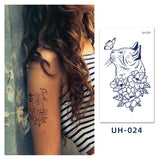 Lianfudai Manufacturer's Stock Of New Juice Tattoo Stickers, Popular In South Korea, Harajuku Waterproof Small Fresh Tattoo Stickers With