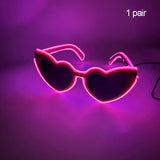 Lianfudai Summer Beach Sunglasses Women  Fashion Heart Shaped Glasses Girls Night Gift Bride To Be Glasses