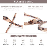 Lianfudai Anti-Blue Light Reading Glasses Good Quality Prescription Glasses For Women Fashion Square Reading Computer Eyeglasses