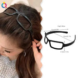 Lianfudai Creativity Glasses Headband Personalized PC Hair Band For Washing Face And Binding Hair Anti-slip Hair Accessories