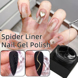 Lianfudai Semi-solid Drawing Gel Glue Magic Mirror Powder Spider Liner Nail Gel Polish Lamp Gel Lacquers Adhensive Glue Gel Manicures